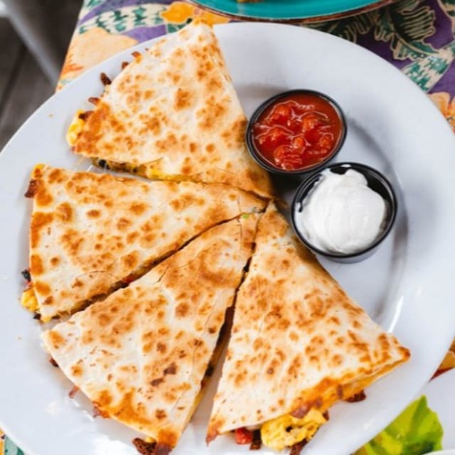 Vegan Quesadilla.