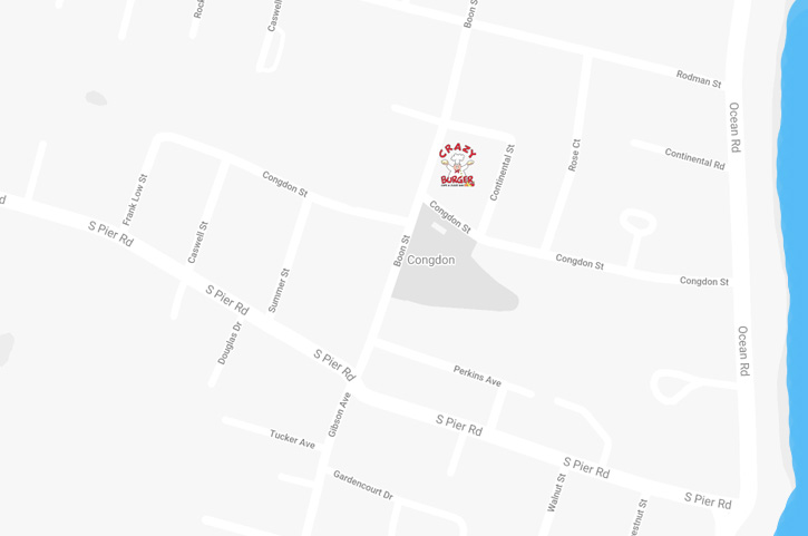 Crazy Burger Map